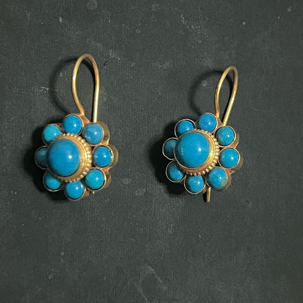 COPY - Silver earring. Gold plated. Brand new hand made.